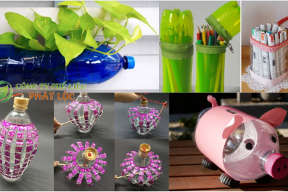 Làm đồ tái chế từ chai nhựa bán tại Huế – Quảng Ngãi: Kinh nghiệm thực tế