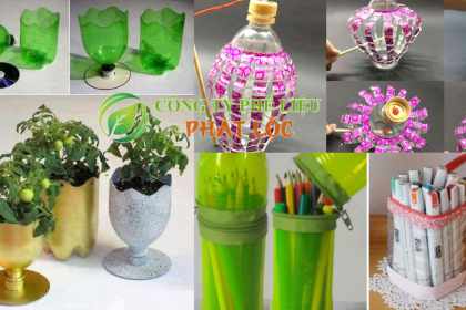 Kinh nghiệm làm chậu hoa tái chế bán dạo tại Huế