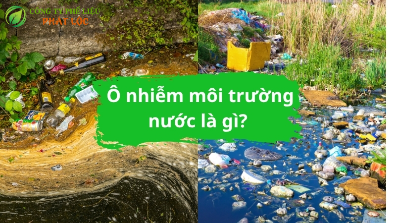 Nguồn nước tự nhiên bị nhiễm hoá chất độc hại, khiến nước không còn an toàn