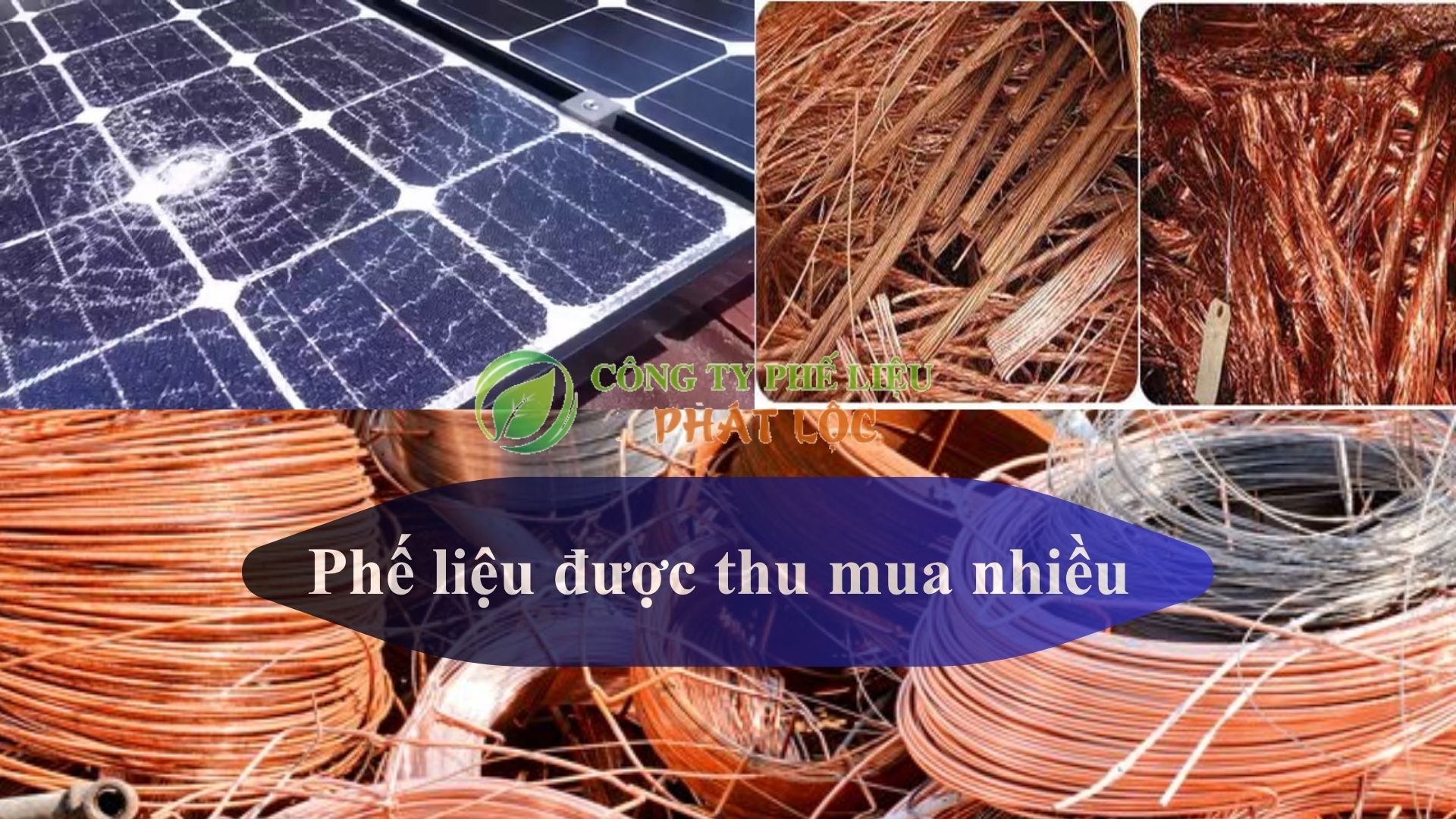 phế liệu được thu mua nhiều