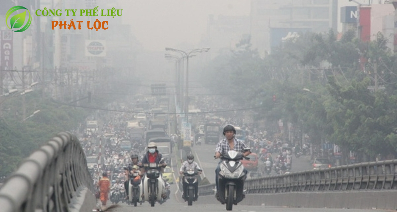 Xử lý khí thải min ra môi trường, xe cũ cần được sửa chữa