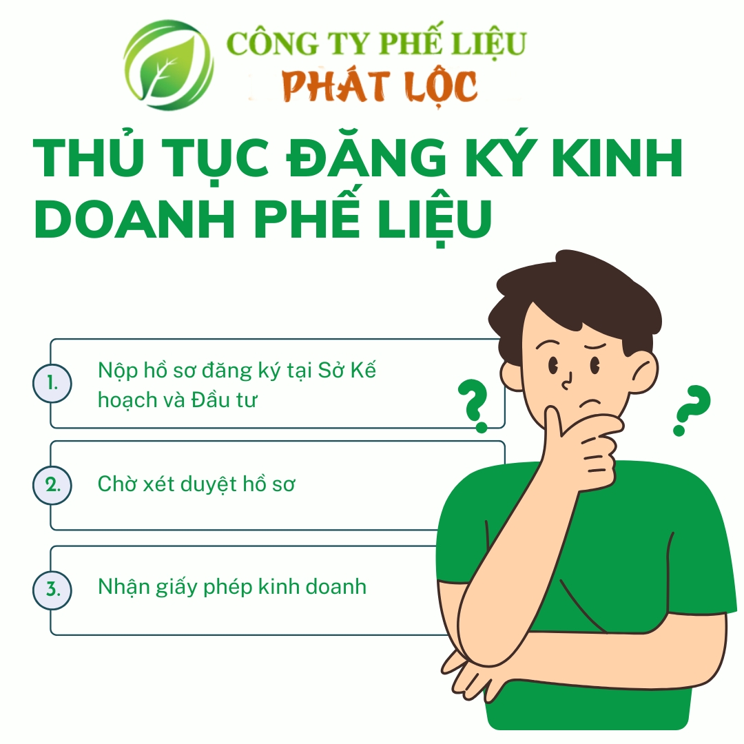 Thủ tục đăng ký kinh doanh phế liệu