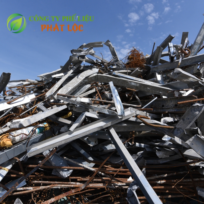 Phế liệu Phát Lộc thu mua phế liệu sắt công trình các loại