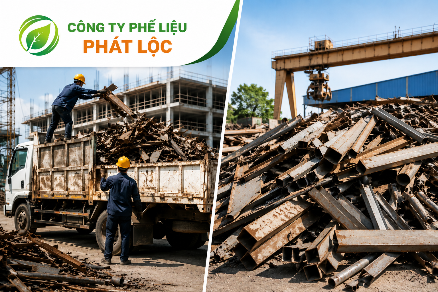 Đại lý thu mua phế liệu công trình Đà Nẵng nhanh gọn, giá cao