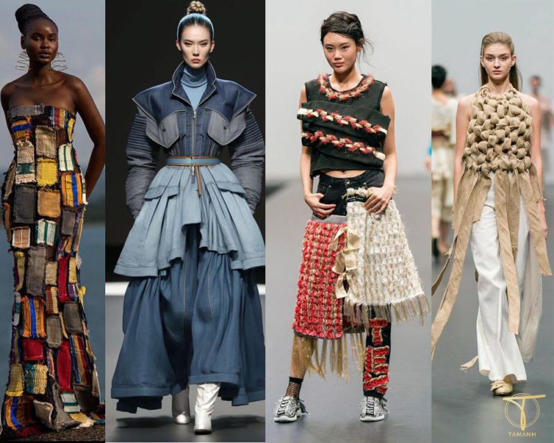 Đồ chiến binh mạnh mẽ từ bìa carton và phế liệu nhựa