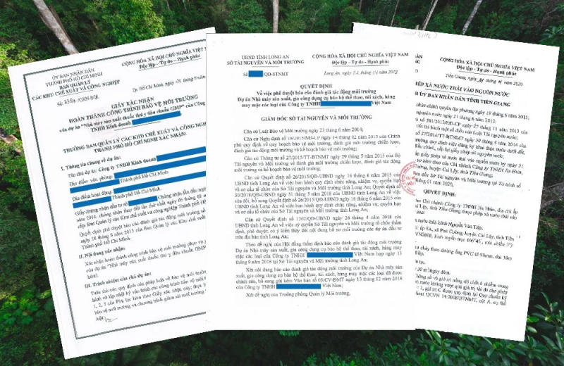 Giấy phép môi trường & kho bãi