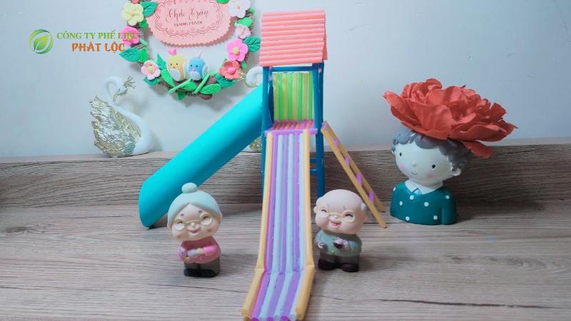 Tại sao nên tự làm cầu trượt từ phế liệu?