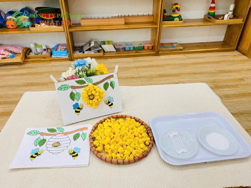Cách làm chú ong vàng chăm chỉ từ lõi giấy vệ sinh