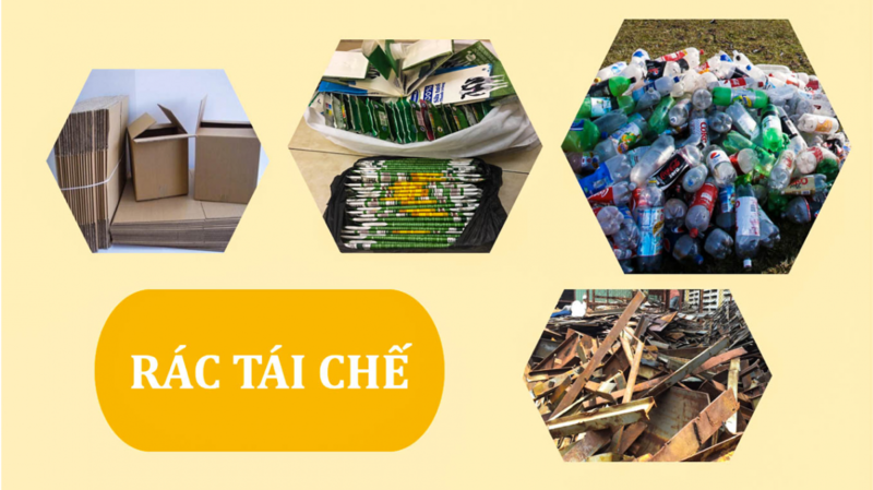 Tái chế rác thải là một trong những biện pháp quan trọng nhất để giảm thiểu lượng rác thải đưa ra môi trường. 